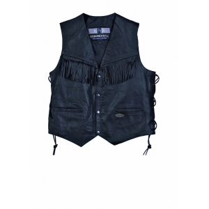 GILET WITH FRANGLES 100 -
