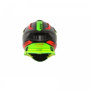 JUST1 Helmet J38 Blade Red-Lim 175 Red-Lime-Bl