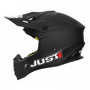 JUST1 Helmet J38 Solid  102 Mattblack