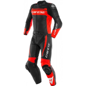 MISTEL 2PCS LEATHER SUIT 22D BLACK-MATT/