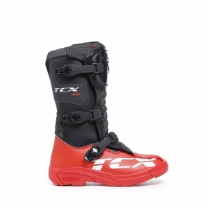 COMP KID  BOOT 606 BLACK/RED
