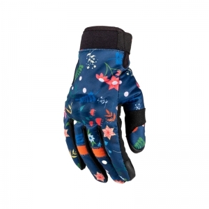 Gloves Bonnie V2 546 Navy-Flower