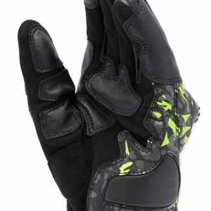 MIG 3 UNISEX LEATHER GLOVES P18 BLACK/ANTHR