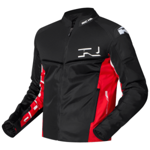 STRADALE MESH JACKET 400 BLACK/RED